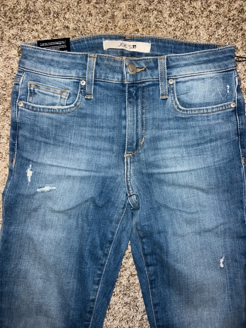 NWT! Joe's Light Blue FLAWLESS Curvy Skinny Ankle Jeans in size 25! - Picture 3 of 11